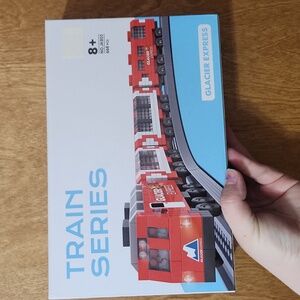 668 pcs mini lego Glacier Trai